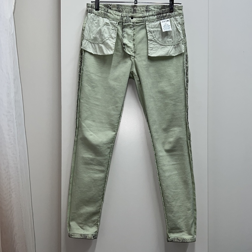 Joe's Jeans Snake Print Skinny Jeans - Gray - Picture 7 of 15